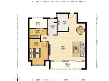 永登 绿地智慧金融城云居阁 3室1厅