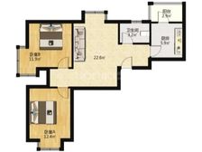 西青区 西营门 冬云家园 两室一厅 户型好