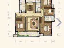 袁州 华地公元 4室2厅 150.16㎡ 117万