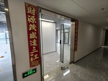 万达广场甲级写字楼153平精装办公空间 南向采光