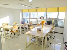 直租丨朝阳三元桥6-7人办公室,独立间可注册,一价全包