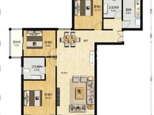 普陀 水岸豪庭 3室2厅 144.10㎡ 1260万