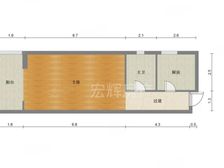 城关 紫金大厦 1室1厅