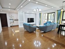 南北通透四居室,绿地江南华府136.49平,3 1大横厅