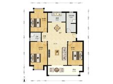 罗庄区 贵和水韵华庭 3室2厅 124.33㎡ 69.90万
