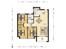 高新 华洲城云顶 3室2厅 96.81㎡ 40万