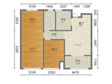 赣榆 观澜幸福里 3室1厅 105.00㎡ 82万