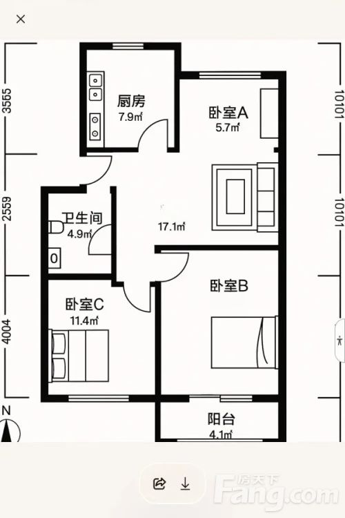 小区相关图
