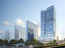 鹅湖商务楼甲级写字楼出租 玻璃幕墙采光佳 灵活空间