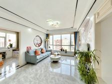 东户南北通透三居室 嵛景华城99平仅72万,满五 随时看房