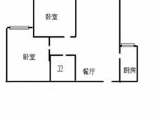 东昌府 金柱大学城·A区 2室2厅 86.60㎡ 54万