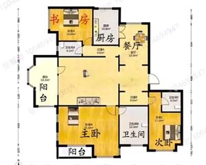 稀土高新区 首创·加州郡府 3室2厅 225.90㎡ 130