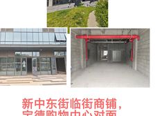 固安新中东街临街商铺出租