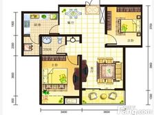 孝南 松达丽水湾 2室2厅