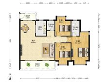 西湖 华侨城万科 4室2厅