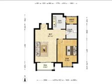 西青 心之筑汇颐花园 1室1厅1厨1卫