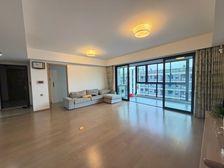 高新区南北通透四居室,星河胥江新著123平精装房