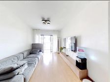 自住豪华装修,家电家具齐全南北通透两居室,碧桂园