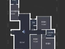 高栏港 京华假日湾 4室1厅