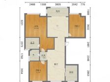 钟祥 力宝铂金府 3室2厅