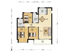 高新 龙湖·景粼玖序 3室2厅