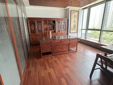 济南中建锦绣广场甲级写字楼出租,140平带窗带家具