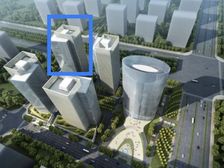 航天城中心广场精装226平写字楼